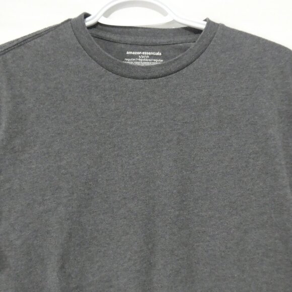 AMAZON ESSENTIALS | small - regular | Charcoal Grey Short Sleeve Tee / T-Shirt - Picture 4 of 12